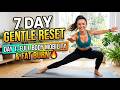 7 Day Gentle Challenge – Day 1 Full Body Mobility & Fat Burn – Standing Core Workout (NO JUMPING
