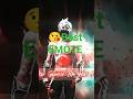 😘Free Fire EMOTE SHORTS 😱 #shortsfeed #gamingshorts #ffshorts