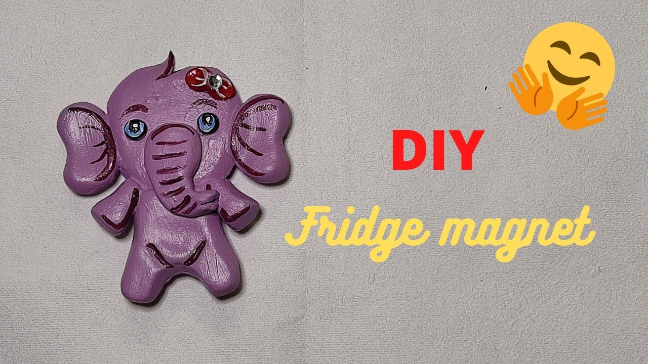 How To Make Fridge At Home With Clay/DIY Fridge Craft Ideas YouTube
