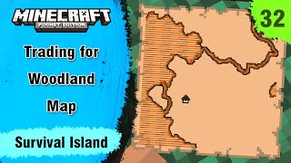Survival Island #32 - Trading for Woodland Mansion Map 😡 (Bohot Hard) - Minecraft PE | in Hindi screenshot 4