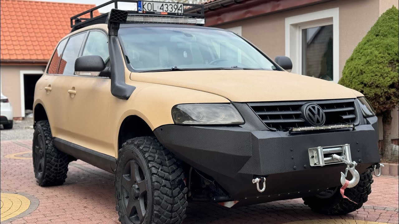 Volkswagen Touareg Off road w teren? Przeróbka