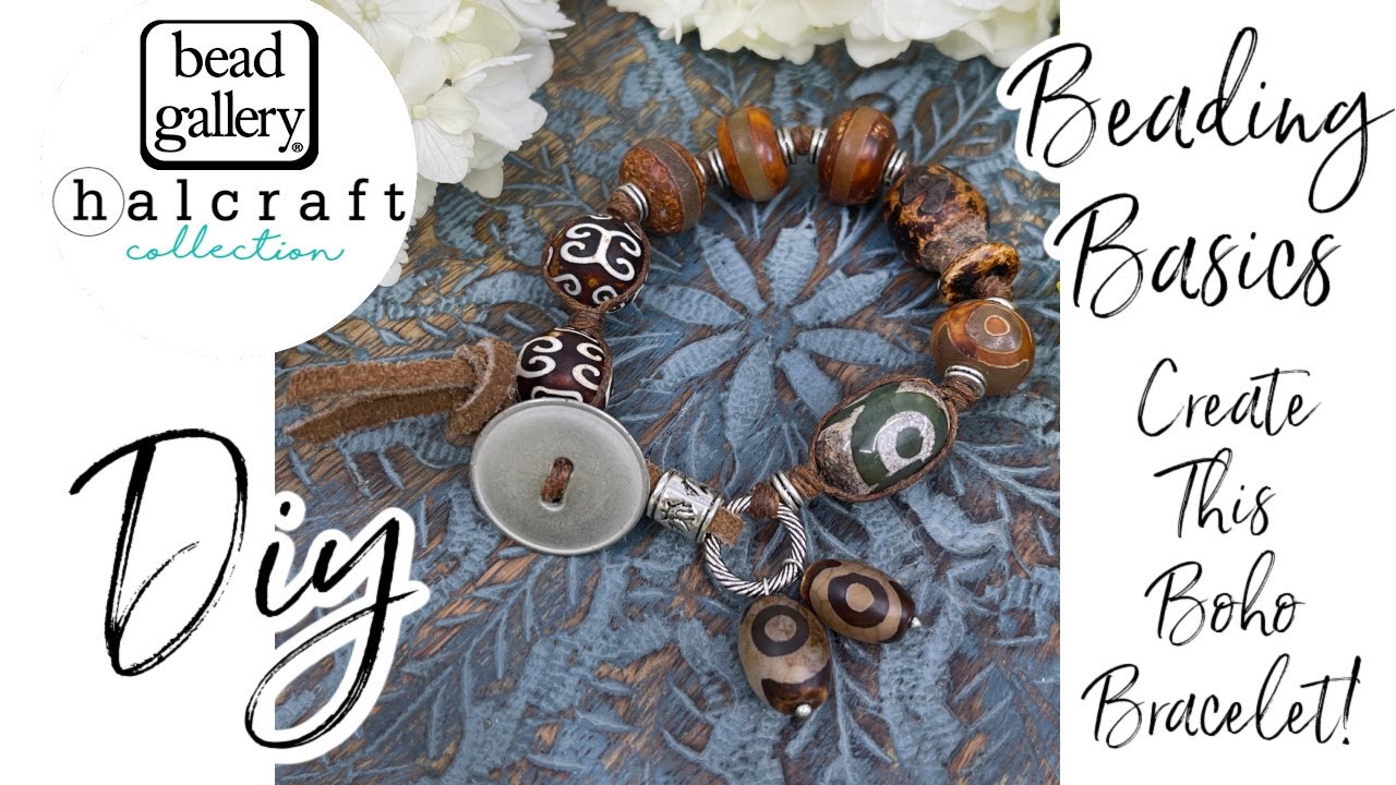 DIY Jewelry Making! Learn How To Create A Boho Knotted Leather Bracelet.