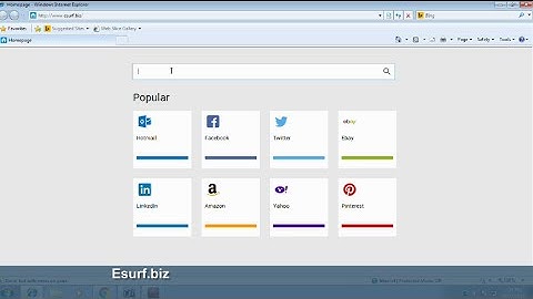 How do i remove www.Esurf.biz homepage redirect?