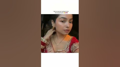 her first karwachauth 😌💗🎀@RuchikaRathoreOfficial #triggeredinsaan #shortsfeed #shorts