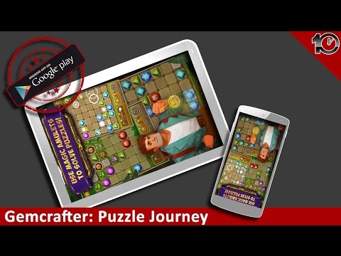 Gemcrafter: Puzzle Journey (by Playmous) - iOS / Android - HD Gameplay Trailer