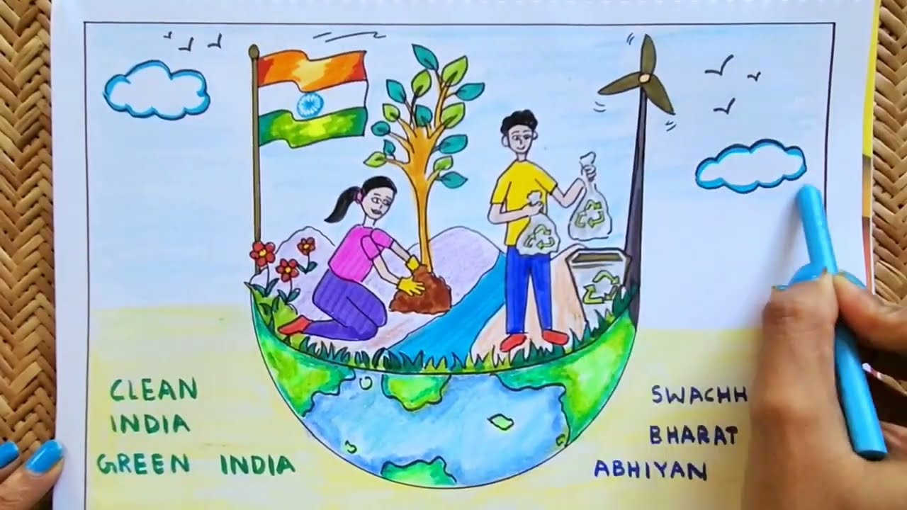 Wake Up Nainital - CLEAN UP NAINITAL DRAWING COMPITITION Contestant No. -  71 GROUP -1 ROZAM BE Class -5th School - M L S B V Mandir Nainital |  Facebook