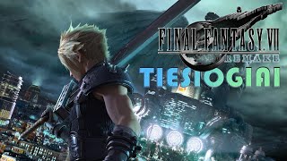 KELIONĖ PRASIDEDA I Final Fantasy VII Remake Tiesiogiai