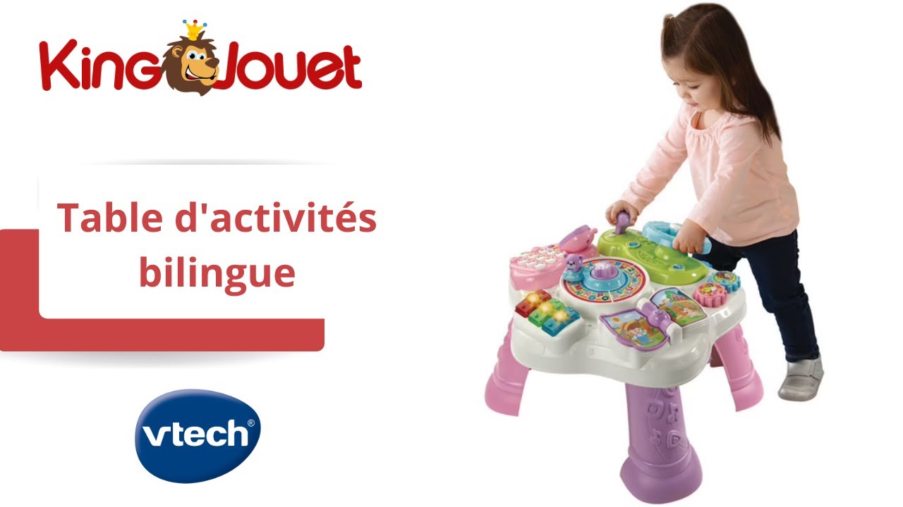 Ma table d'activités bilingue VTECH prix pas cher