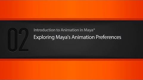 02  Exploring Maya