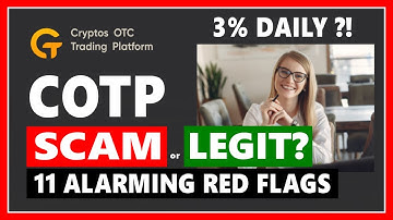 COTP Scam Review - WARNING Why Cryptos OTC Trading Platform is a SCAM