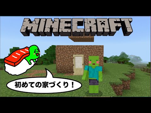 はみだし君が初めてのマインクラフト 家建築 ゲーム実況 ニンテンドースイッチ Youtube