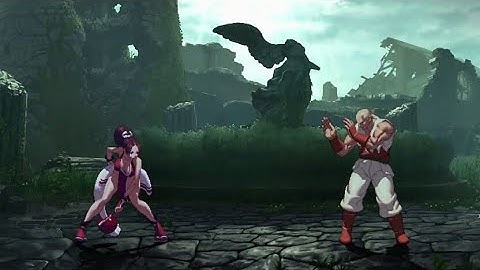 Mai Shiranui vs Andy Bogard (Level 5-Hardest AI) THE KING OF FIGHTER XIII