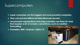 Categories of Computers, Computer Languages, and Language Processors for class 6