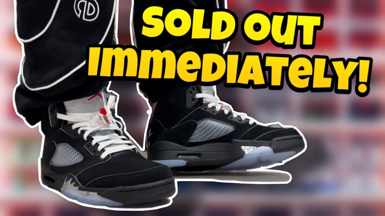 Air Jordan 5 “Black Metallic”  Reimagined | On Feet Look Air Jordan 5 “Black Metallic”  Reimagined | On Feet Look