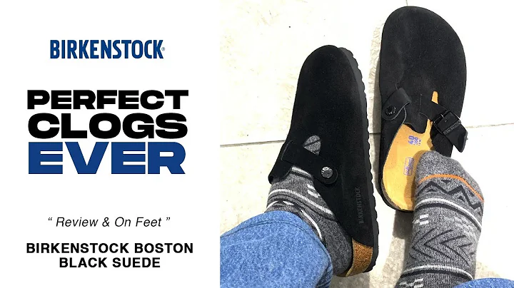 The perfect clogs. Birkenstock boston black suede unboxing & on feet
