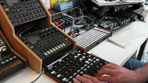 Experimental Polyrhythm on Digitakt, Deluge and Blofeld