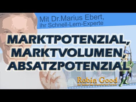 Marktpotenzial, Marktvolumen, Absatzpotenzial