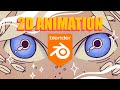 How i made this 2d animation in blender grease pencil