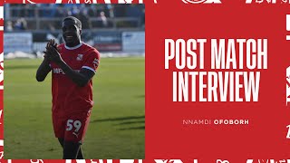 Famous Nnamdi Ofoborh on his first 90 minutes in 3 years | Swindon Town Football Club Wealth