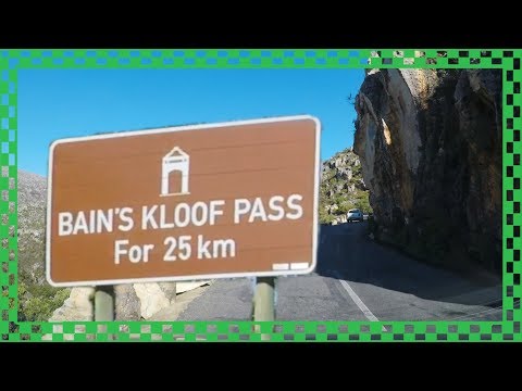 Driving from Ceres to Wellington via Bain's Kloof Pass - Driving Cinematic - Dash cam South Africa