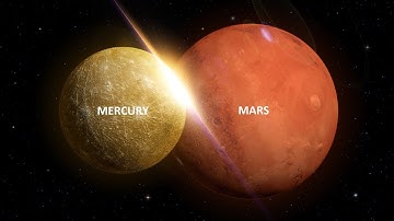 Mercurius en Mars conjunctie oktober 2025 | Planetaire conjunctie 2025