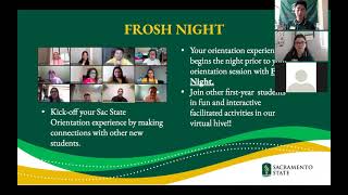 Orientation Info Session FIRST YEAR Students - Admitted Student Weekend 2021