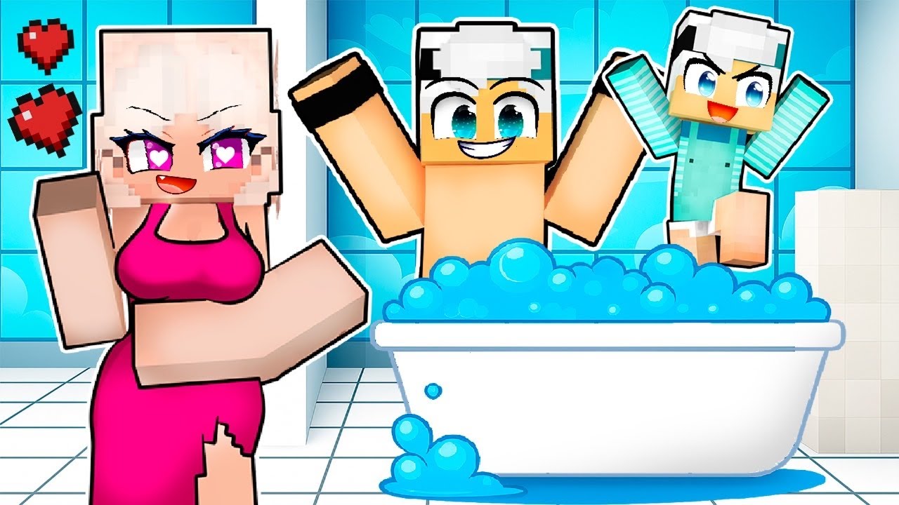 VOU MORAR com A FILHA DO PRESIDENTE no Minecraft