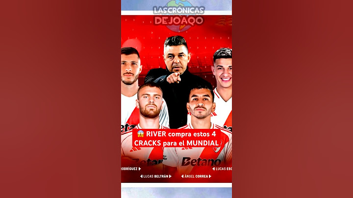 RIVER busca estos 4 CRACKS para el MUNDIAL de CLUBES? 😧| Noticias #RiverPlate #Futbol #Argentina