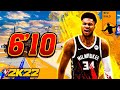 *NEW* 6'10 GIANNIS ANTETOKOUNMPO BUILD is UNSTOPPABLE on NBA 2K22