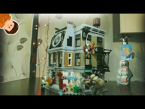 ОБЗОР НАБОРА LEGO ВОЙНА БЕСКОНЕЧНОСТИ | РЕШАЮЩИЙ БОЙ В САНКТУМ САНКТОРУМ 76108