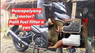 Change fuel filter Sniper150 ng di nag babaklas ng flairings basic lng yan watch👀