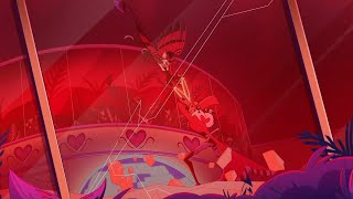 Hazbin Hotel: Husk & Cherri Bomb vs Valentino (full fight)