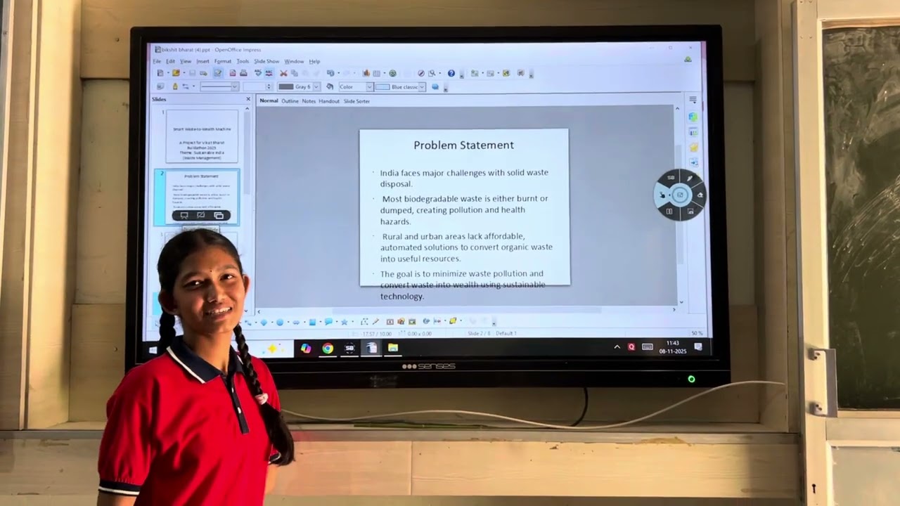 Project idea in topic- smart waste to wealth machine 