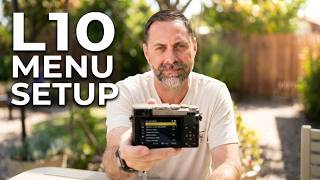 My Lumix L10 Menu setup