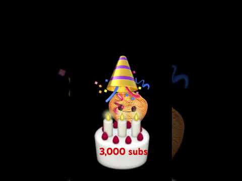 Happy 3,000 subs