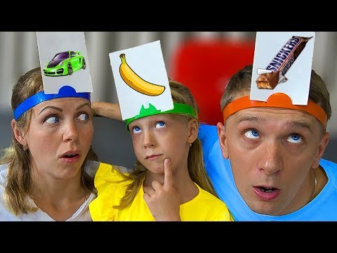 Мама Придумала НОВЫЙ ЧЕЛЛЕНДЖ КТО Я? Семейная Игра от Family Box для Детей  For kids