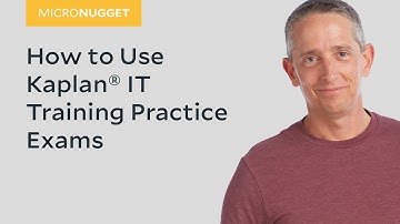 MicroNugget: How to Use Transcender Practice Exams