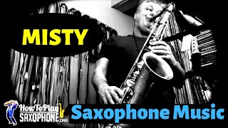 Misty - Saxophone Music \u0026 Backing track