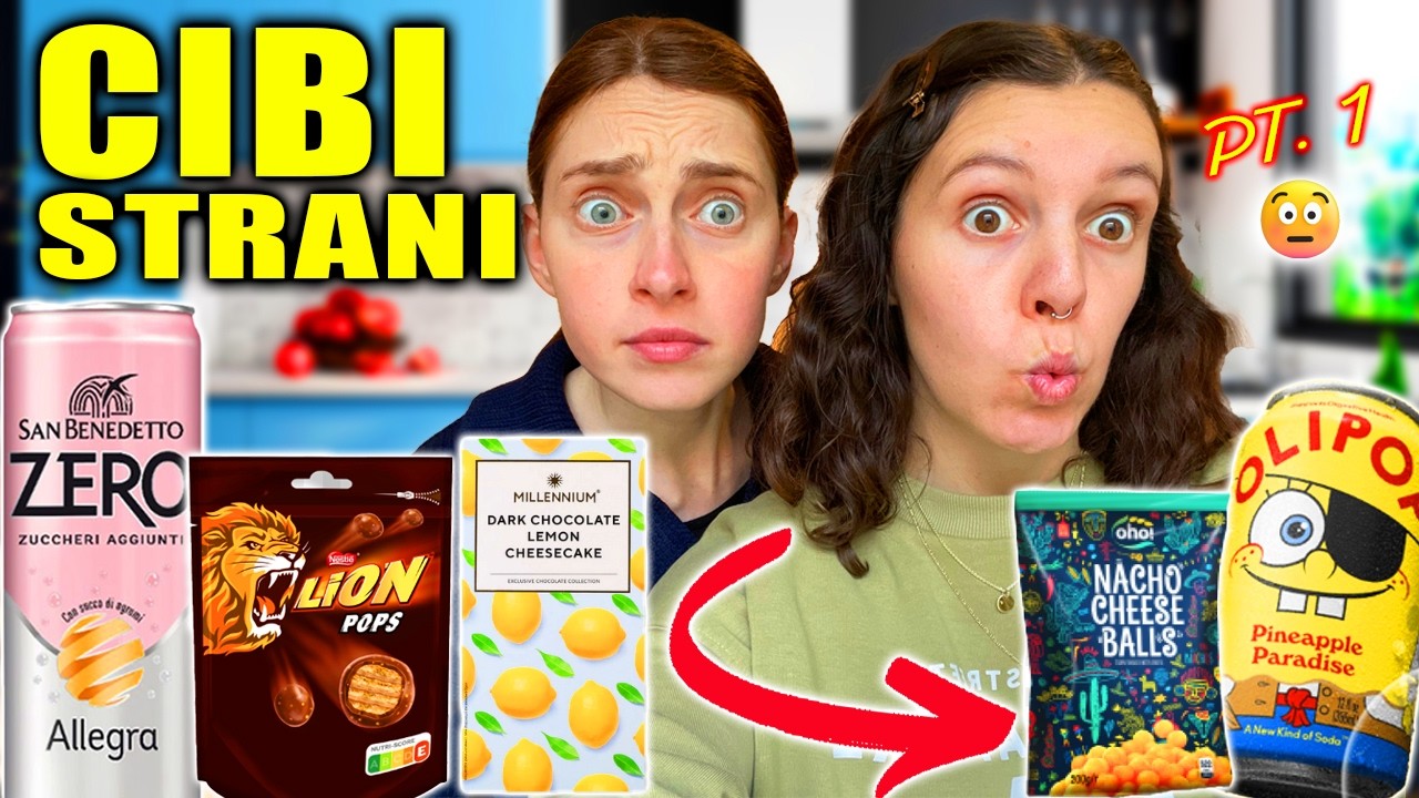 PROVIAMO SNACK STRANISSIMI e INTROVABILI 😱 pt.1