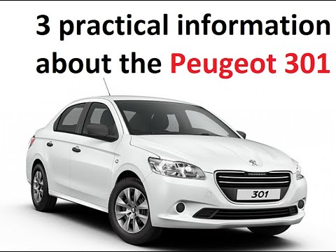 Pratik Bilgiler Peugeot 301