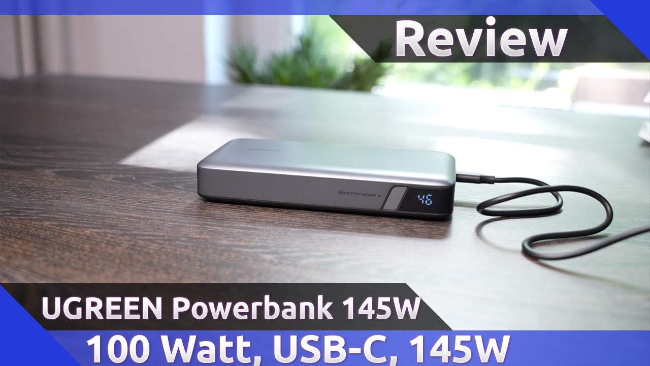 UGREEN 100W Power Bank 145W Max 25000mAh Review (2023) 