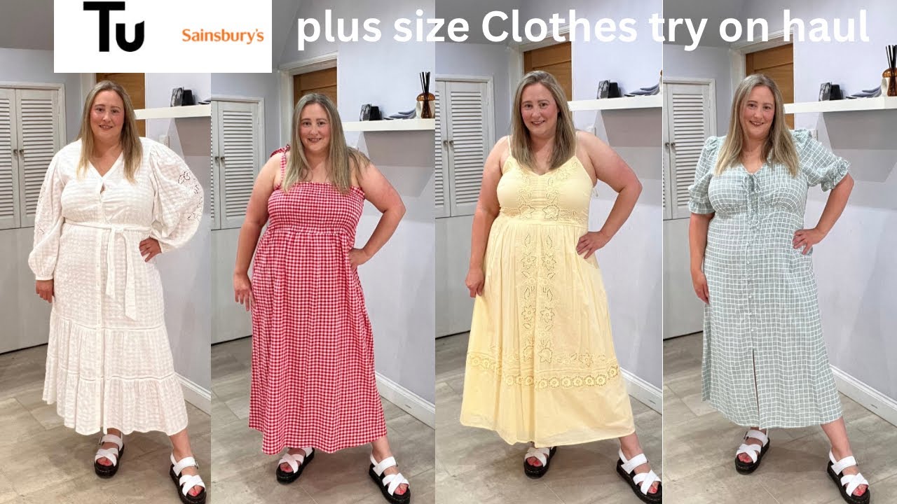 TU at Sainsbury’s Plus size 16-18 Clothes Try on Haul #clothinghaul # ...
