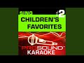 Green Grass Grows All Around (Karaoke Lead Vocal Demo) (In the Style of Children's Favorites)