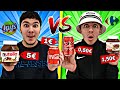 MARQUE VS SOUS MARQUE CHALLENGE ! (ON DEVINE LE GOÛT ?)