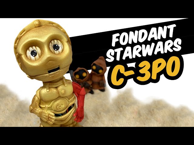 Cake Toppers Star Wars C-3PO Cupcake Toppers Edible