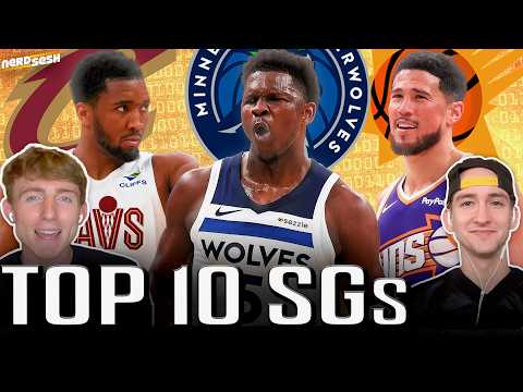Ranking The Top 10 Shooting Guards in the NBA: Mitchell or Booker? Does Reaves belong? | Nerd Sesh