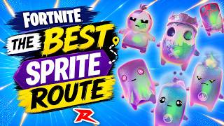 How To FIND Rare Sprites FAST! BEST Farming Route in Fortnite