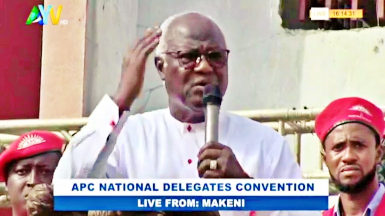 Live: Former President Koroma's Opening Message At The APC National Delegate Convention 2023