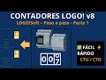 Contadores LOGO! v8 (Parte 1/3): CTU y CTD en LOGO!Soft — fácil y rápido
