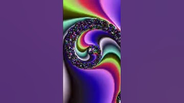 #digitalart #hypnotic #animation Ethereal Psytrance Mandelbrot Spirals: Slowly Mind-blowing Arts.